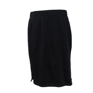 Eileen Fisher Skirt Size Small Pull On Organic Cotton Black Elastic Waist Casual